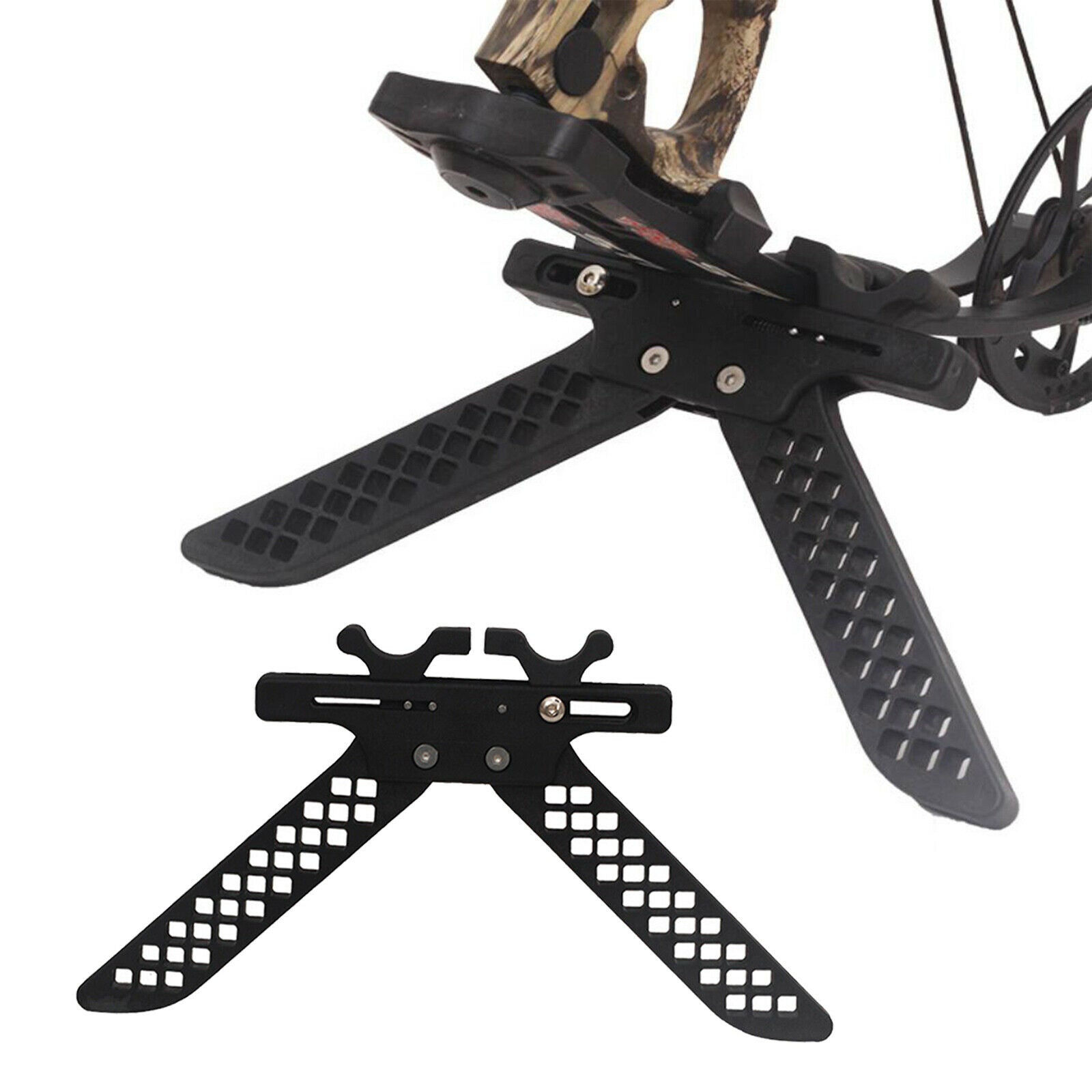 Archery Compound Bow Kick Stand Folding Recurve Bows Support Kickstand