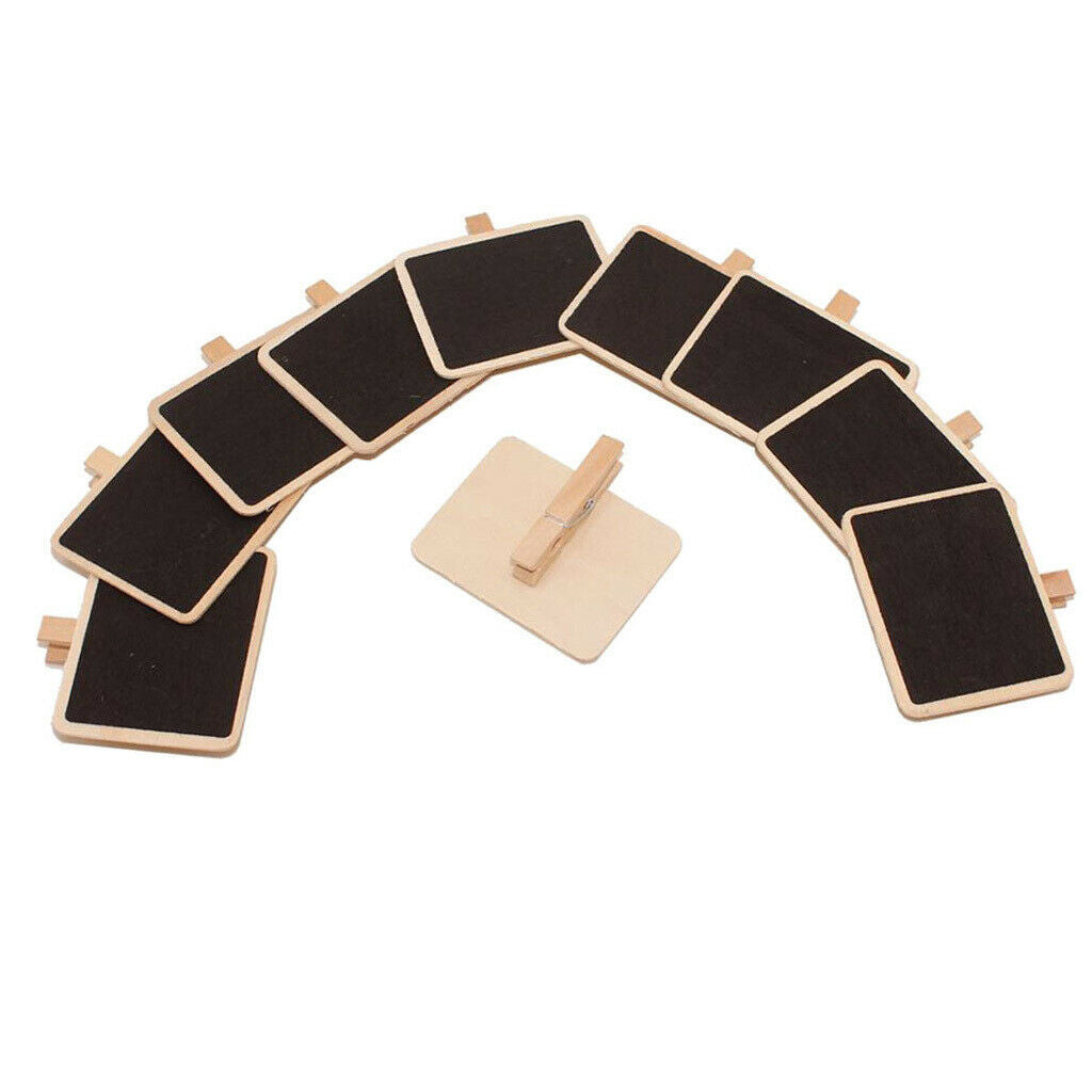 10pcs Message Board Min Wall Memo Board Resurable Letter Sign for Party