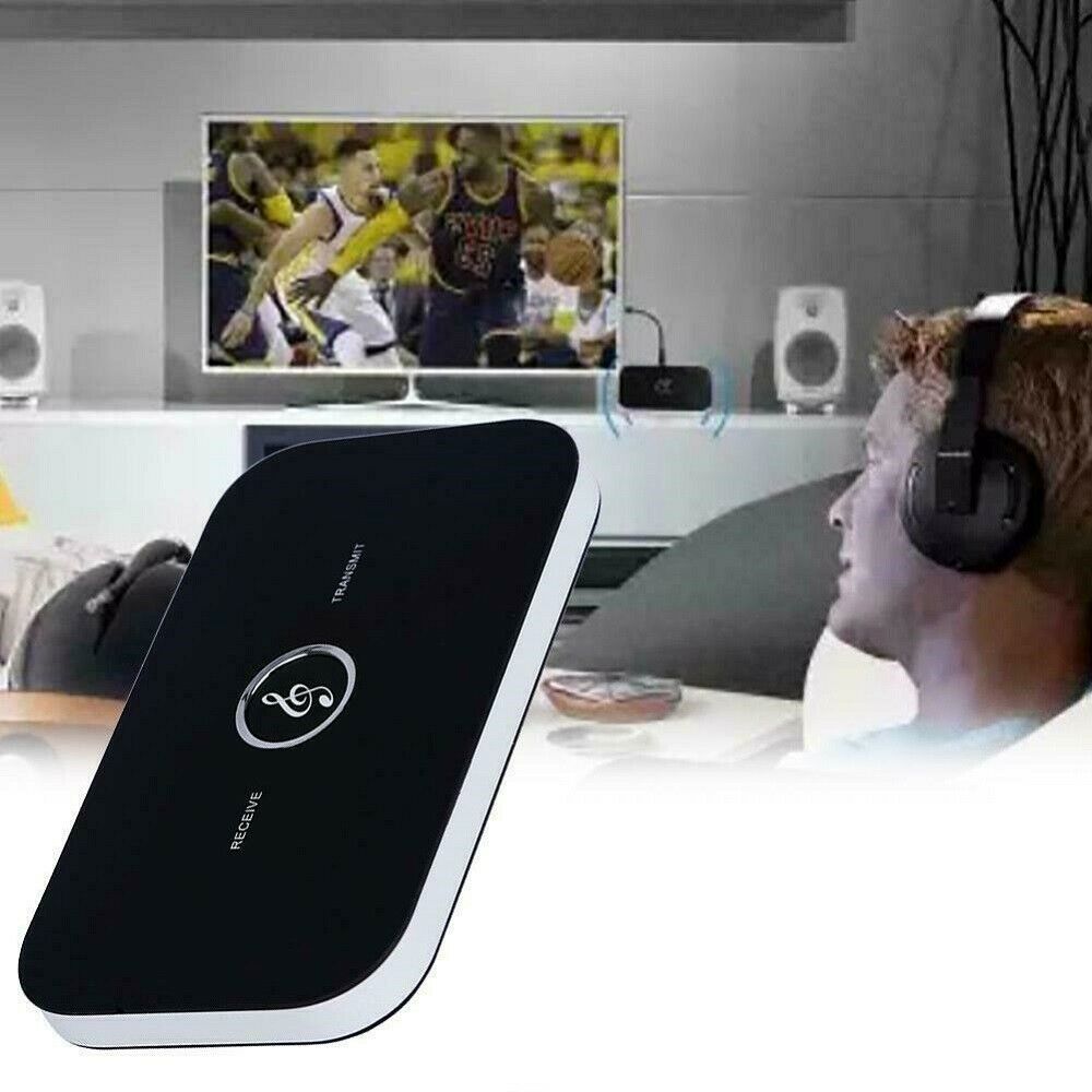 2IN1 Bluetooth 5.0 Transmitter Receiver Wireless Audio 3.5mm USB Aux Adapter AU.