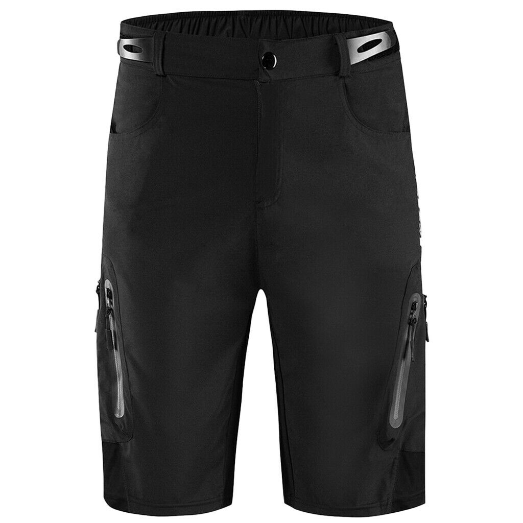 Men's Bicycle Cycling Shorts Sports Reflective Casual Baggy Half Pants  XXXL
