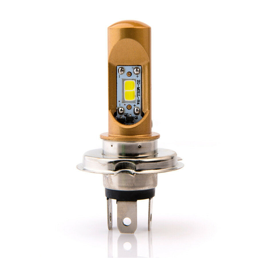 Motorcycle Headlight H4 Hi/Low Beam Super Bright Motor Accessory Plug and Play