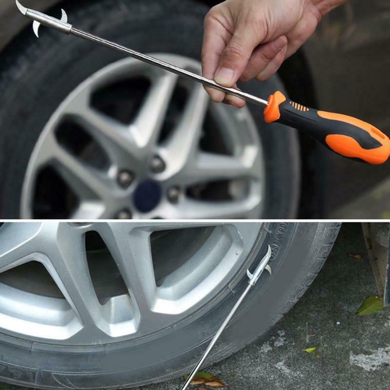 Tyre Cleaning Hook Stone Scraper for Motorcycle Car Tire Slot Stone Remover