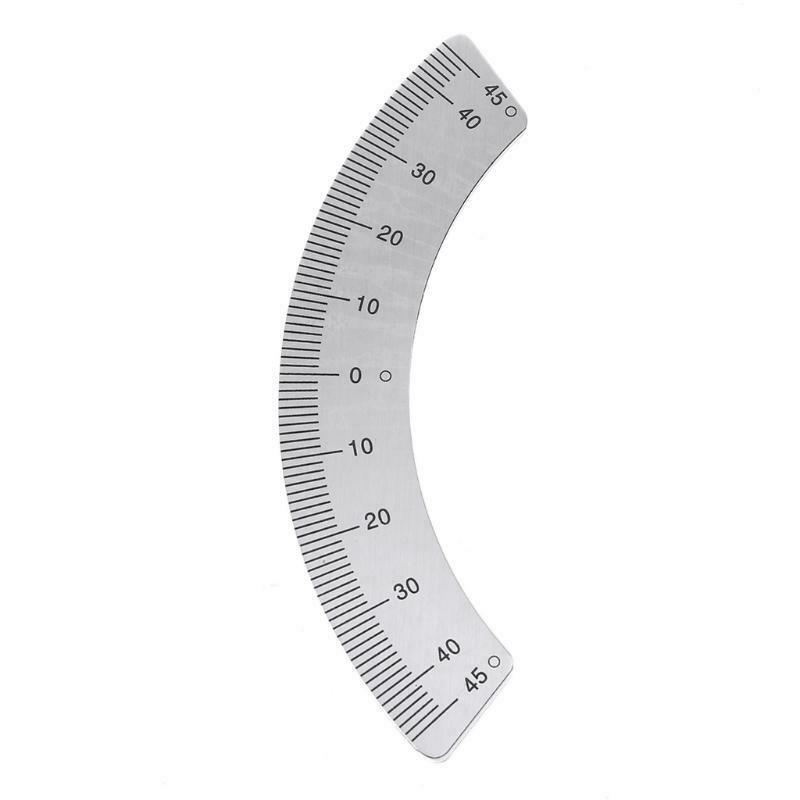 Protractor Milling Machine Part Angle Plate Scale 45Â° Angle Arc M1197 Gauge Tool