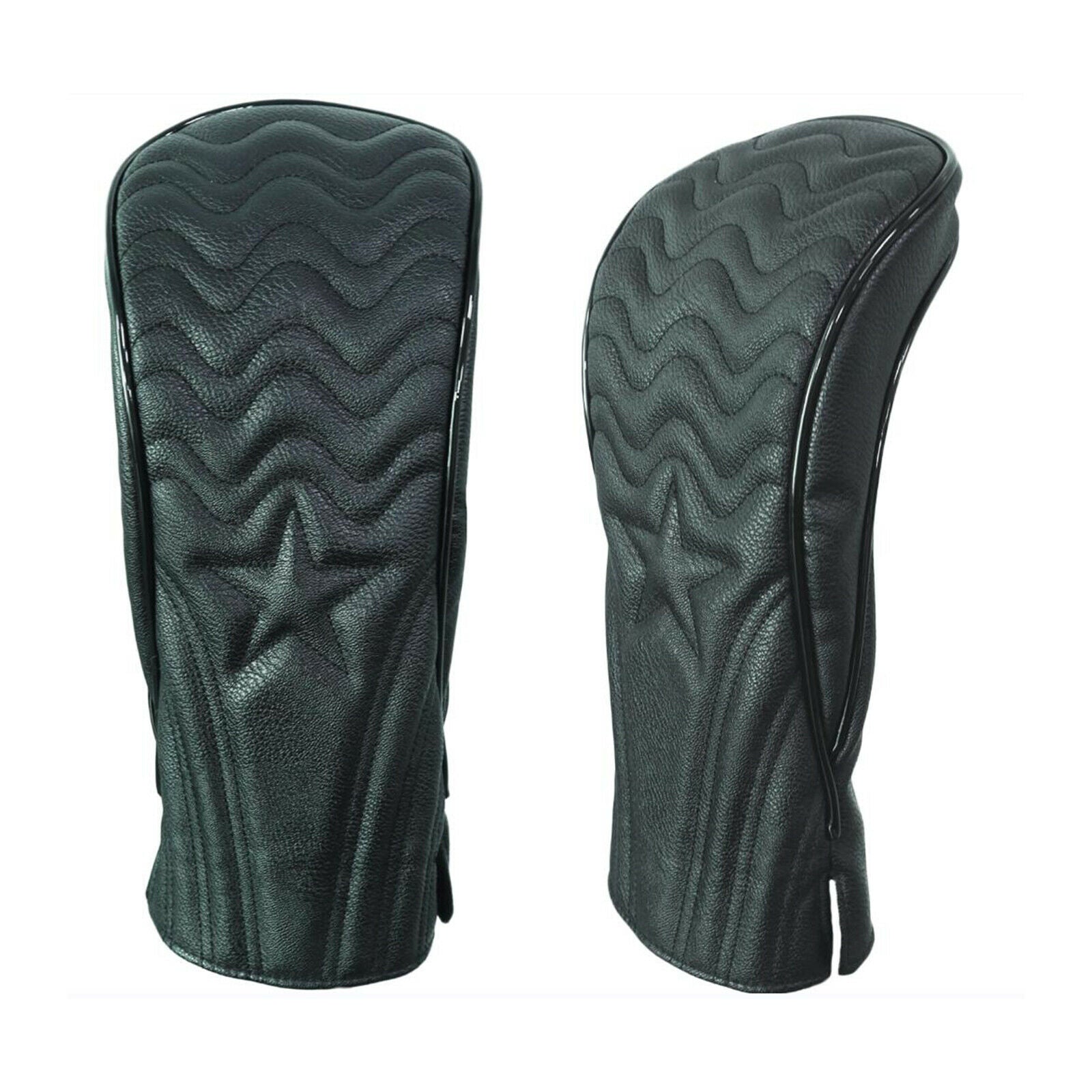 3 pcs Golf Wood Headcover Drivers Covers Fairway Club Long Neck Accessories