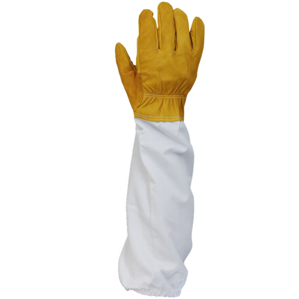 Beekeeping Equipment Bee Keeping Coat Suit + 2 Pairs Gloves + Bee Hive Holder