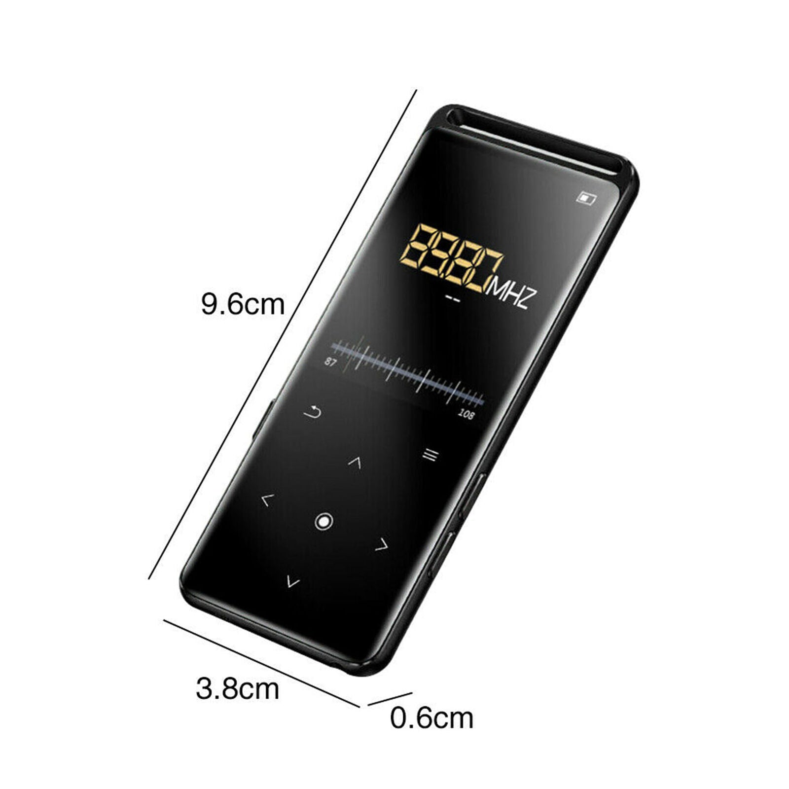 M6 Bluetooth 5.0 Lossless MP3 Player HiFi Portable 16GB Audio Player