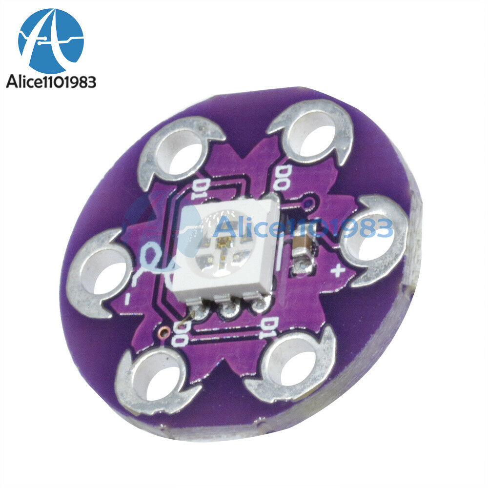 5PCS New LilyPad Pixel Board WS2812 5050 Lamp Panel LED Module for Arduino