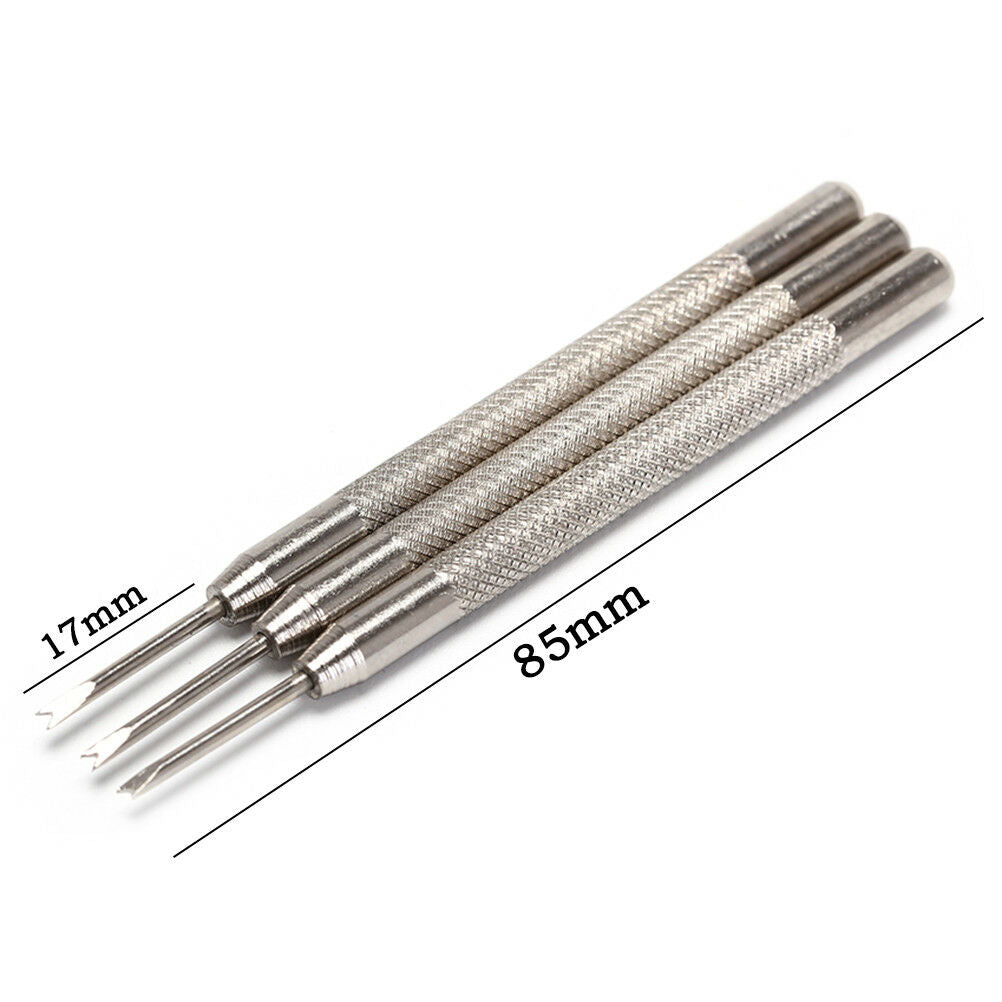 3X Watch Band Spring Bars Strap Link Pins Remover Repair Kit Tool Watchmak.l8