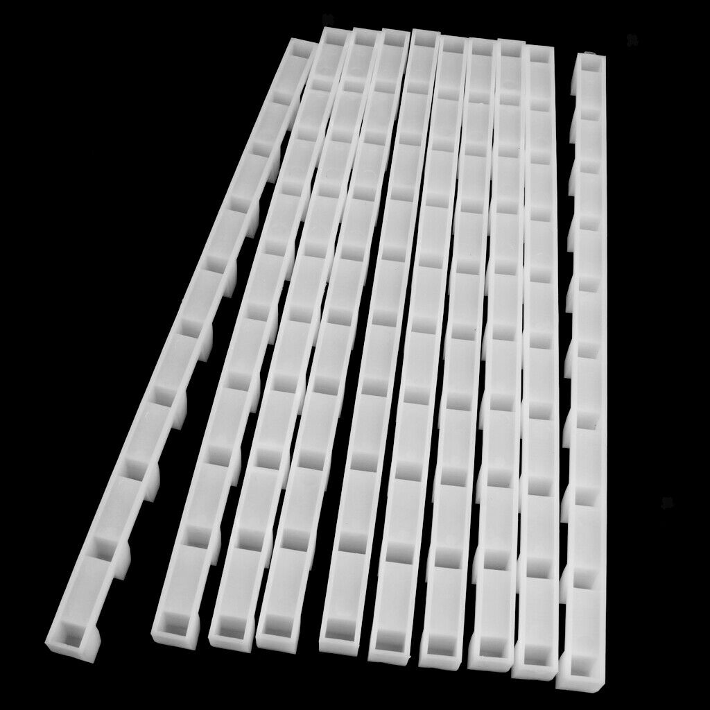 10x Beehive Frame End Spacer Beekeeping Tool+ 5pcs Bee Queen Cage Catcher Clip