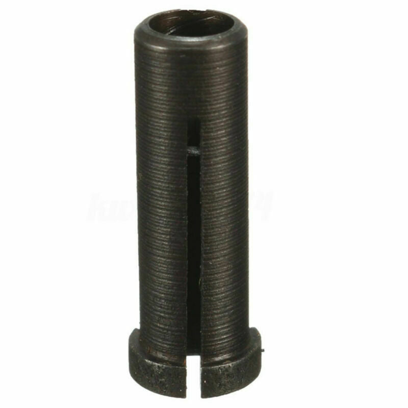 3pcs 1/4" to 1/8" Black Reducer Adapter Chuck Collet For Die Grinder Tool 20mm