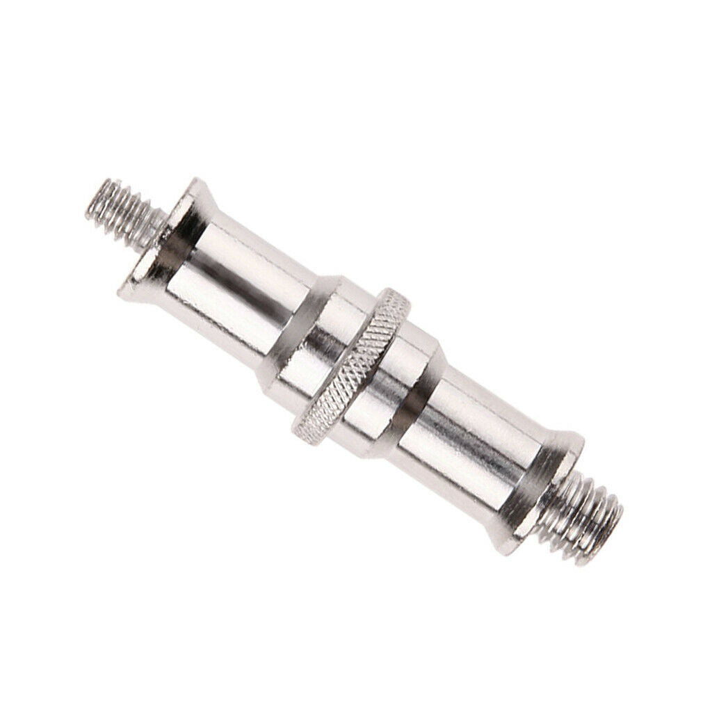 12X 1/4" to 3/8" Male Threaded Screw Adapter Spigot Stud for Flash Light Stand