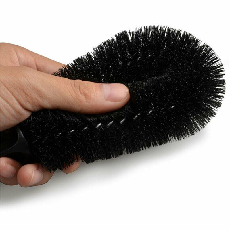 Car Wheel Cleaning Brush Tire Rim Scrub Washing Vehicle Detailing Cleaner.l8