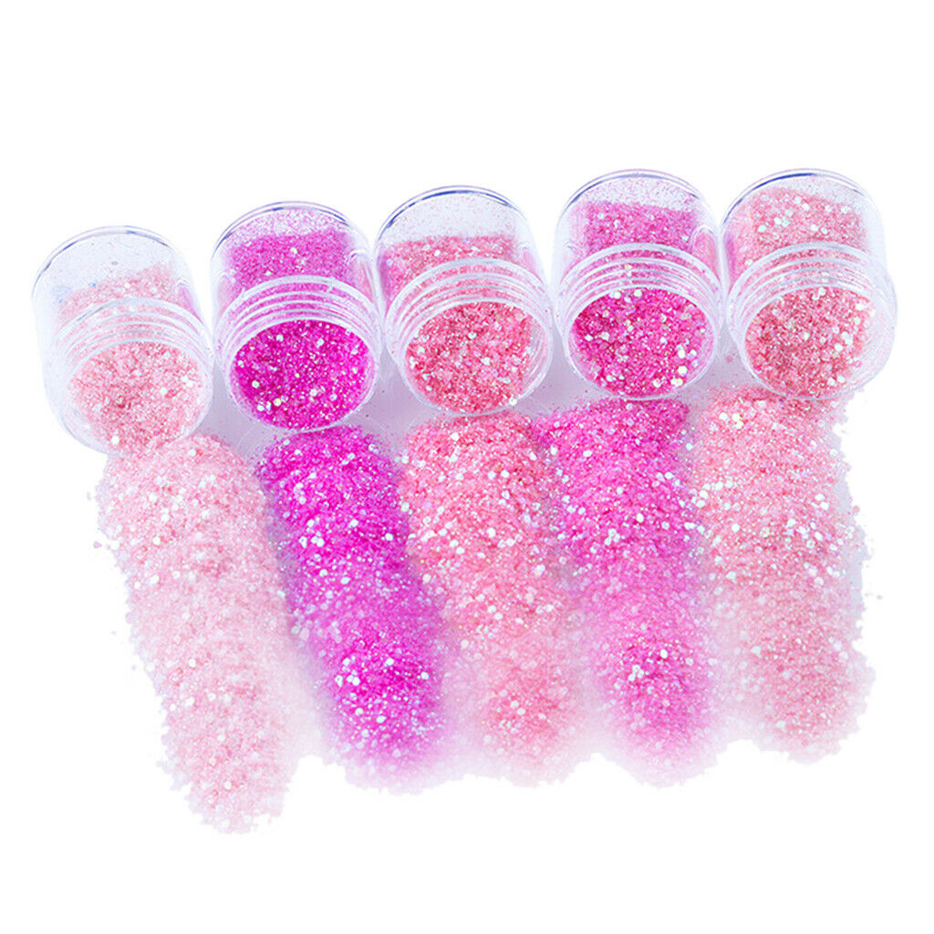5x Holographic Chunky Festival Glitters Sequins for Face Body Hair Nails 03