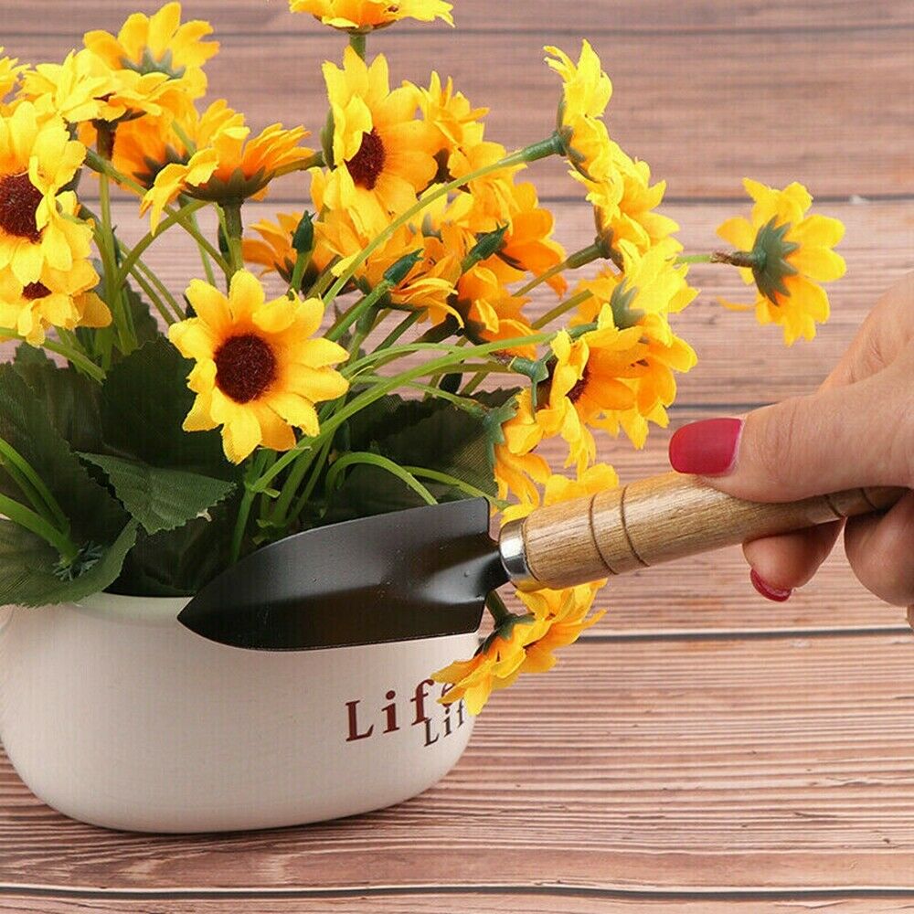 3Pcs/set Mini Cultivator Fork Trowel Shovel Gardening Garden Plant Tools Set AU
