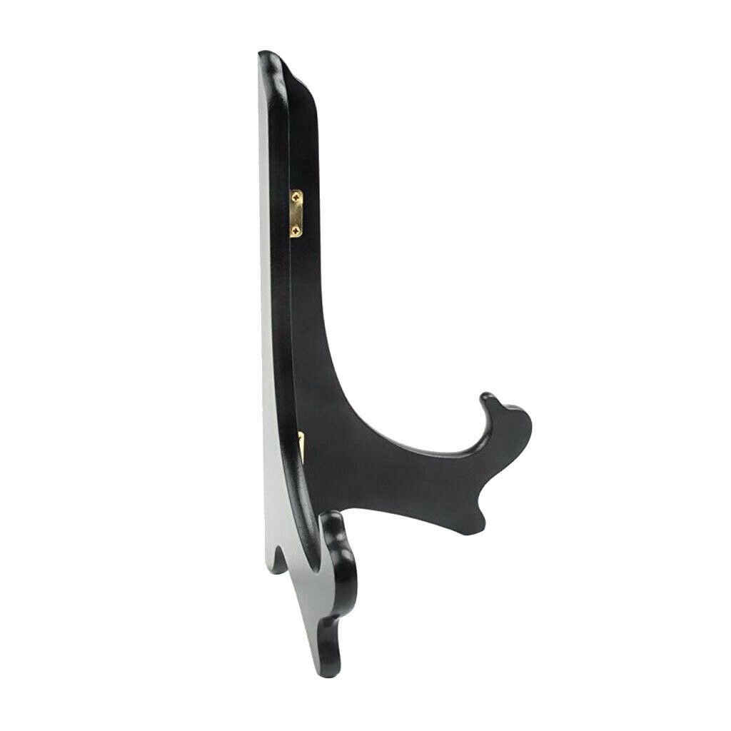 2 Pieces of Wooden Photo Base Holder Plates Display Holder 8 Inch & 4 Inch