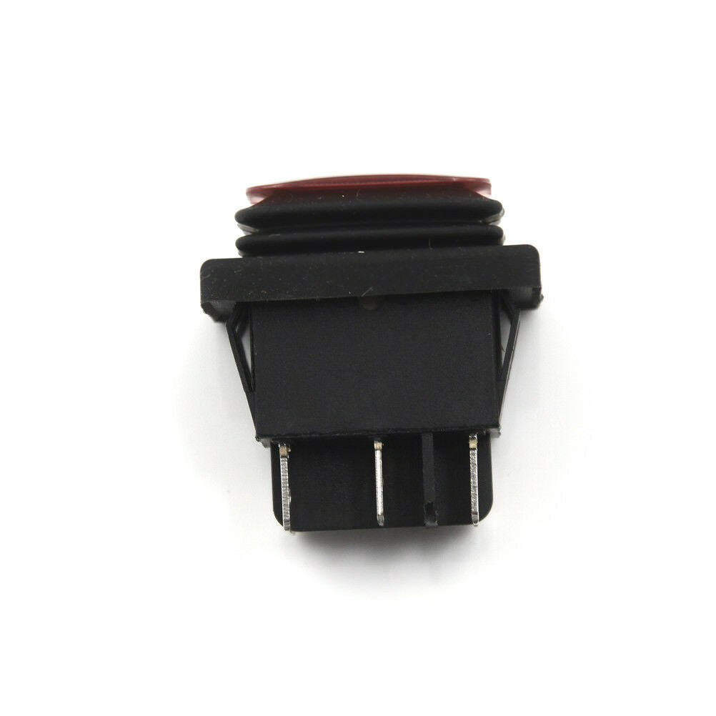 Red 3 Position 6Pin DC 12V Waterproof Car Boat LED Rocker Switch Latching SX WF