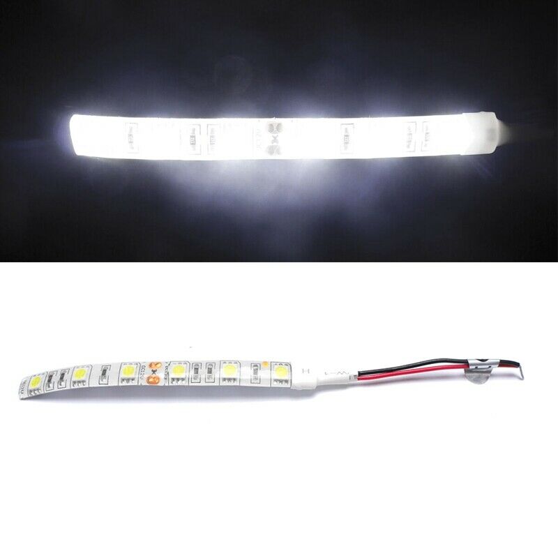 10Cm Waterproof White 5050 Led Strip Lights Dc 12V Caravan Boat Car X3X3