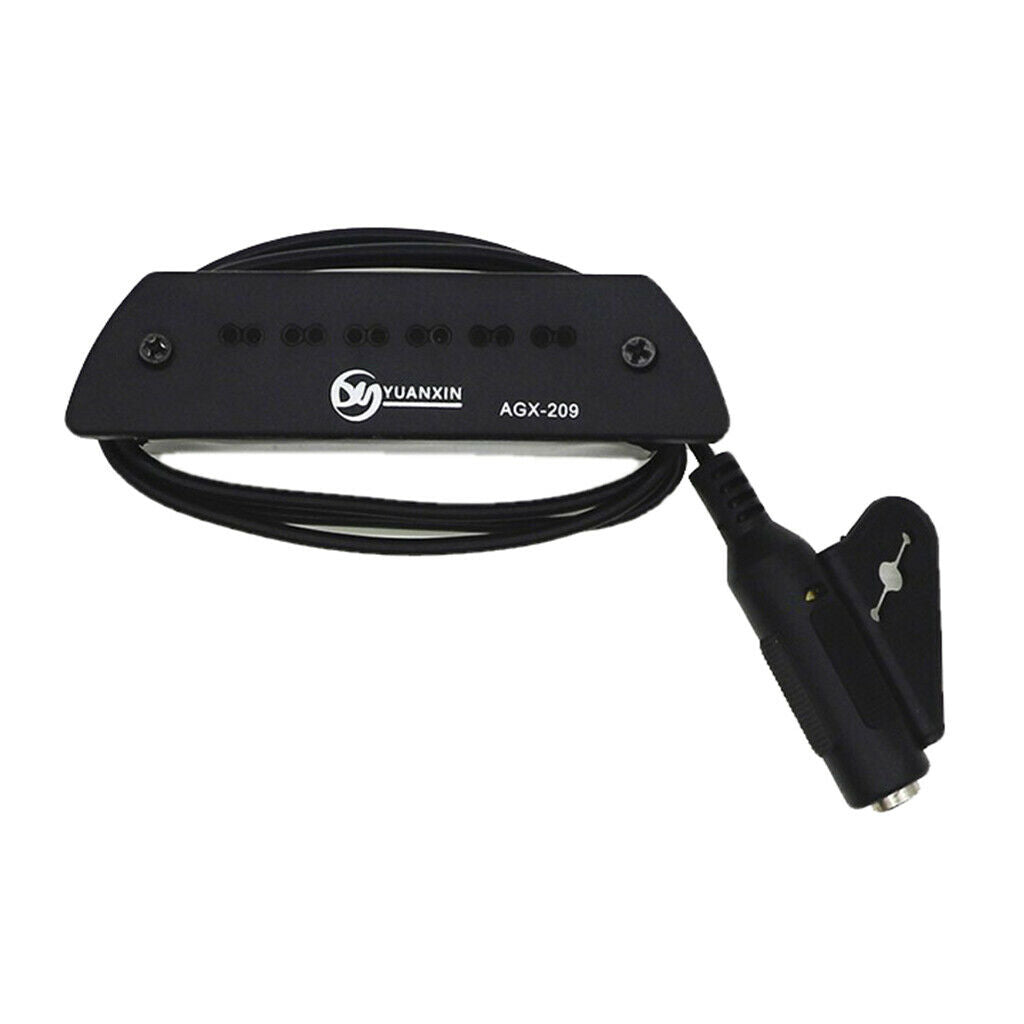 Tone And Volume Control Guitar Pickup For Acoustic Guitar Cable Length 2.8''