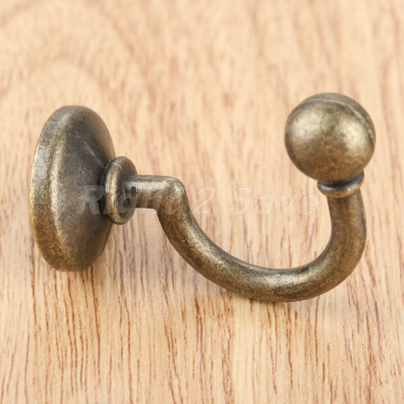 32*23mm Wall Hook Coat Key Hat Clothes Towel Retro Bathroom Kitchen Door Hanger