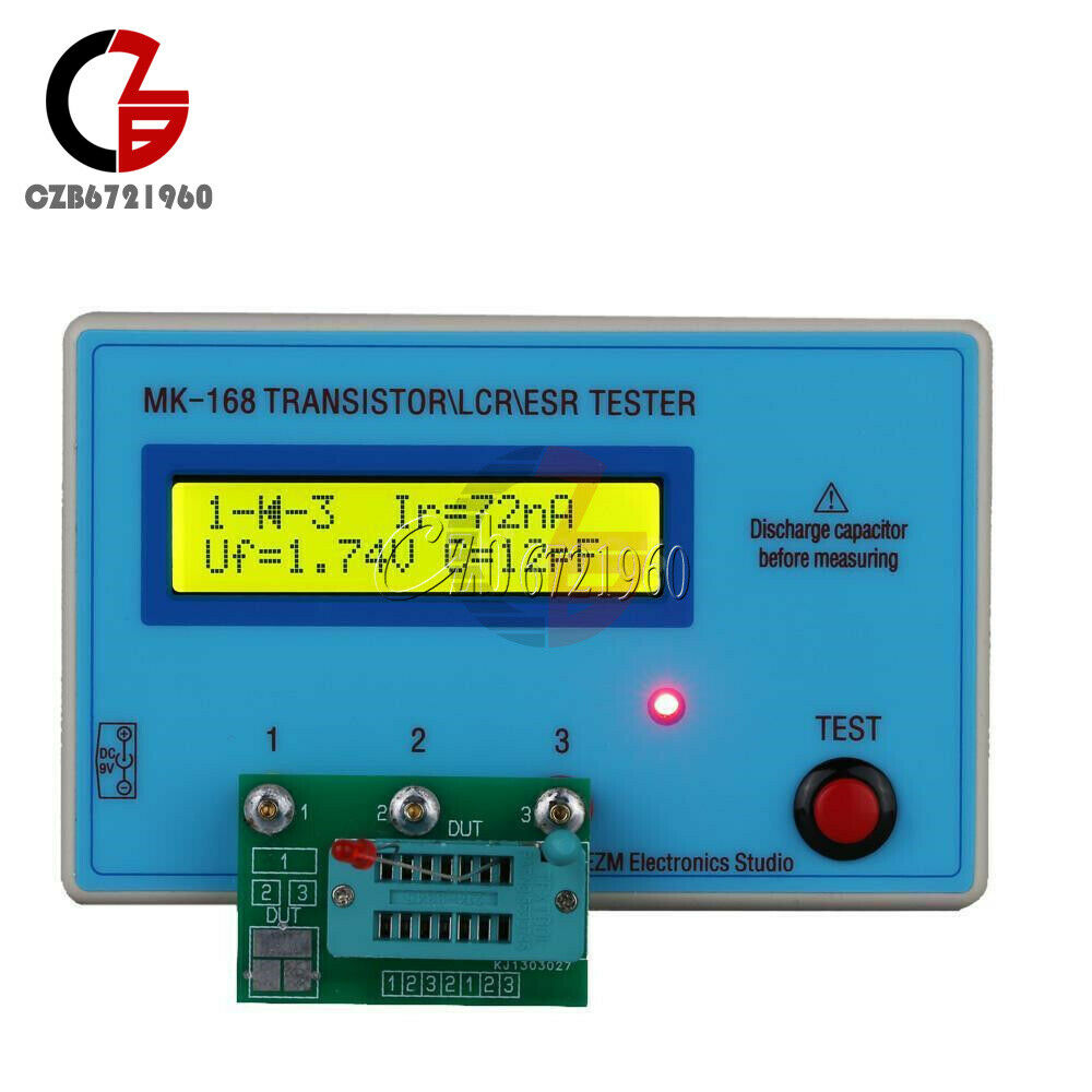 MK-168 TR\LCR\ESR Transistor LCR ESR Tester Semiconductor Device Analyzer