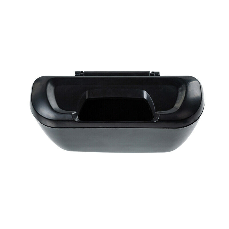Black Auto Car Home Waste Trash Rubbish Bin Can Storage Holder Garbage Dust Box
