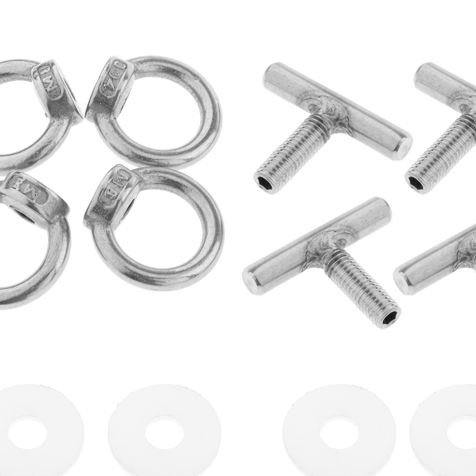 Vehicle Locking Rail Screws Set Fastening Screws Mounting Parts for VW T5 T6