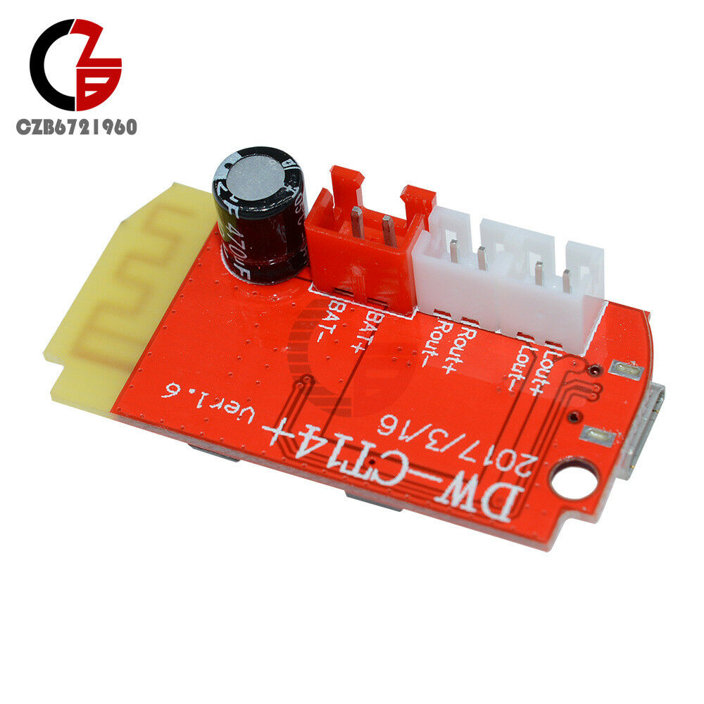 3.7-5V Dual Plate 3W Amplifier Board DIY Bluetooth Speaker Modification Module