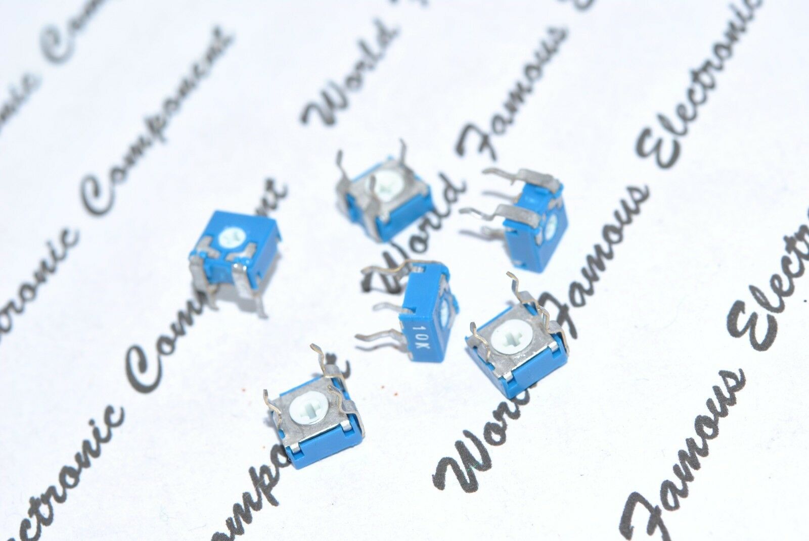 10PCS - ACP CA6 V5 10K (10KA) TYPE A Carbon Trimmer Potentiometer 6mm