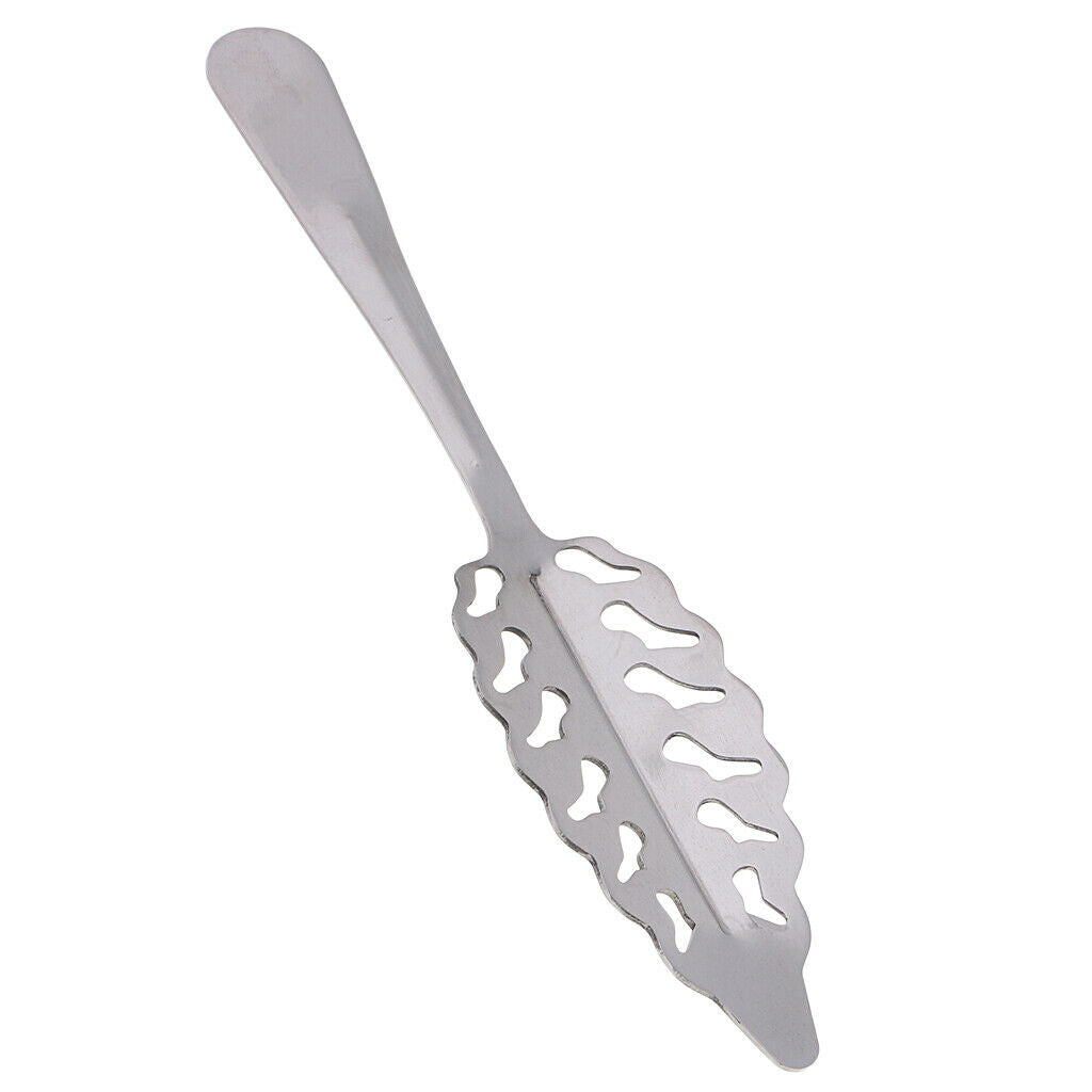 6 Inch Fashionable Leaf Paddle Swizzle Stick, Stainless Steel Drink Stirrers