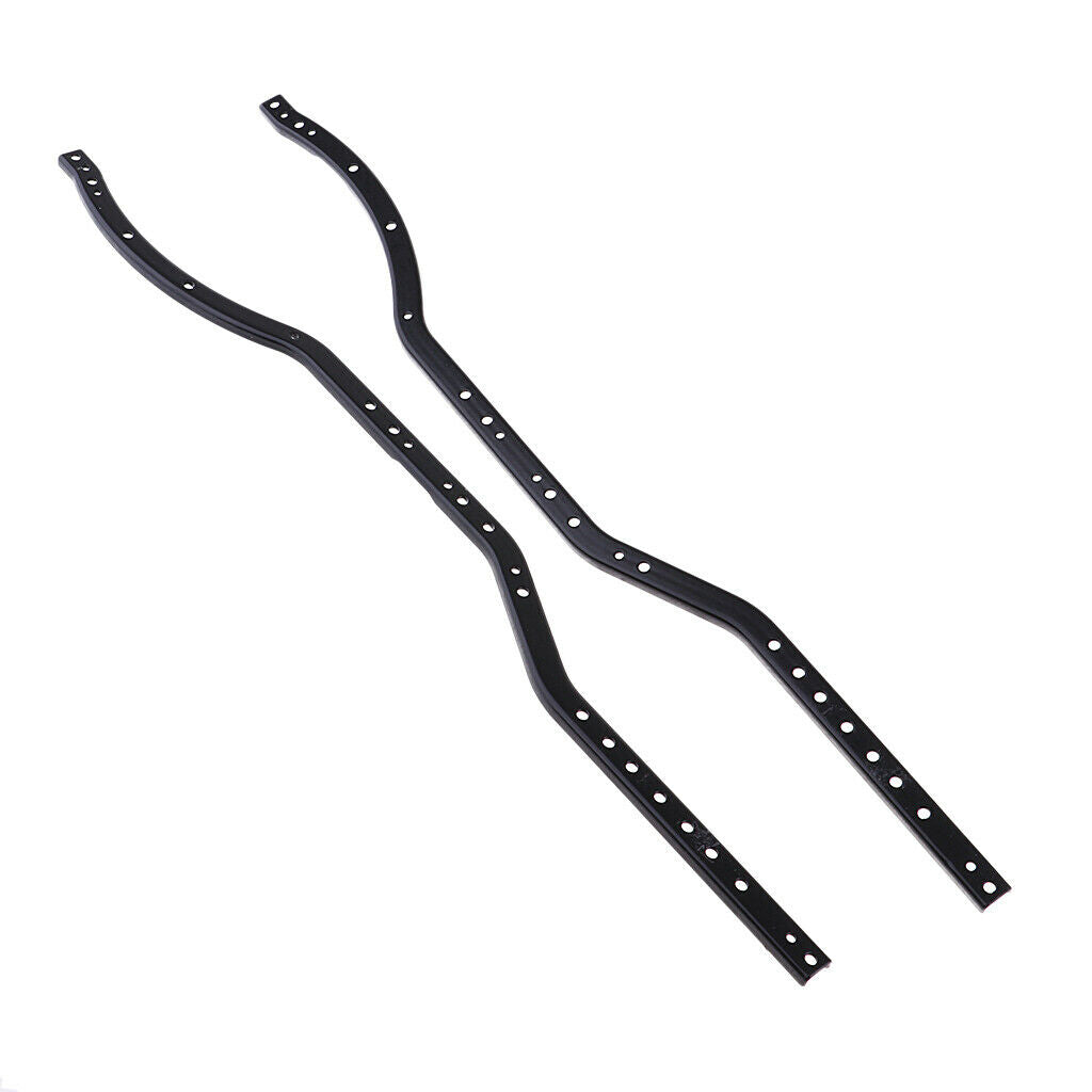2Pc Frame Beam Chassis Rails Set ,Metal for Axial ,SCX10 II ,AX31418 ,AX 90046,