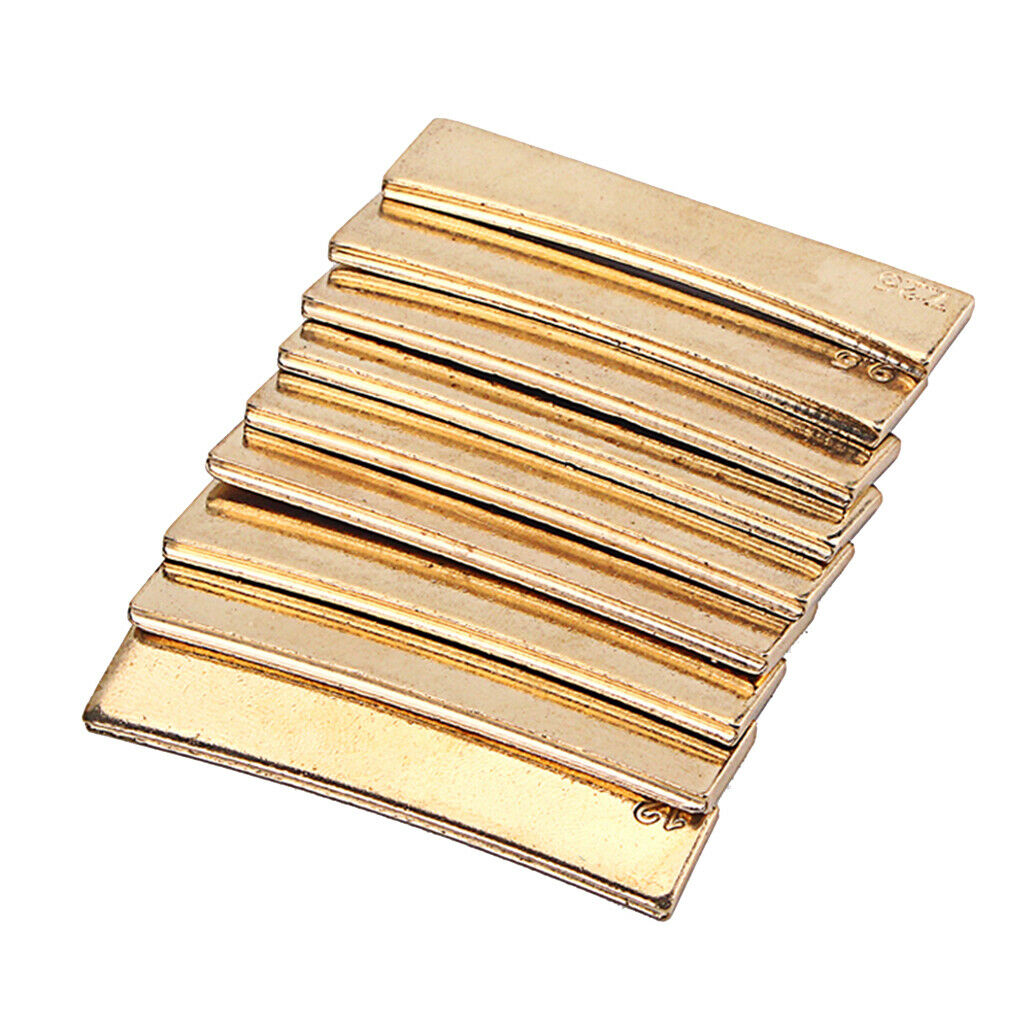 Metal Guitar Fret Press Inserts Guitar/Bass Luthier Repair Tool Brass