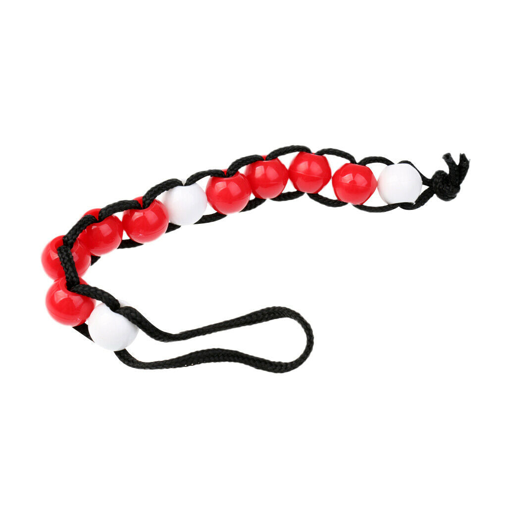 Plastic Golf Ball Beads Chain Golf Club Stroke Putt Score Counter