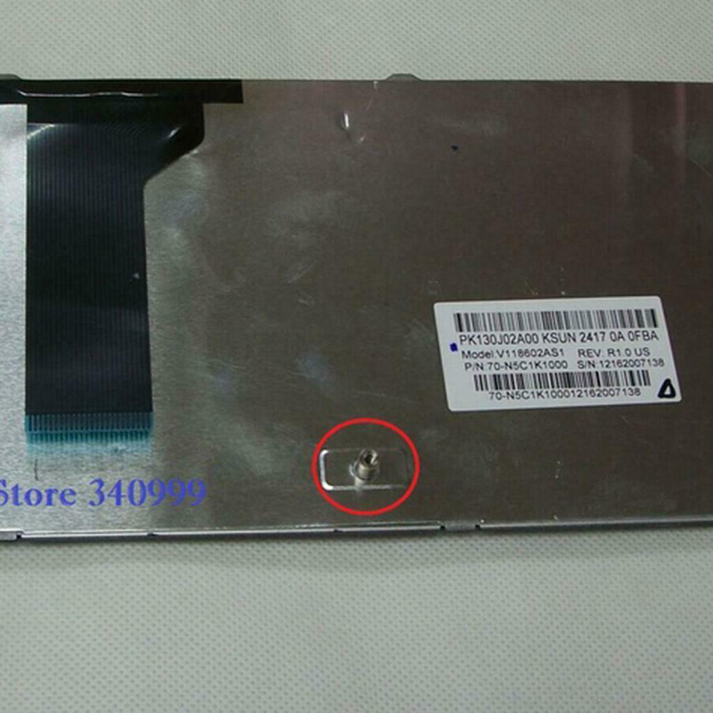 New Laptop Replacement Keyboard English Part For ASUS K43U X42J X43SV X43BR