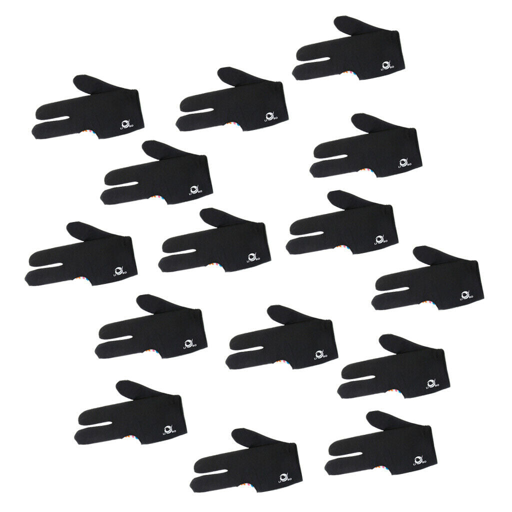 15X Man Billiard Right Hand Snooker Show Gloves Cue Left Hand Equipment