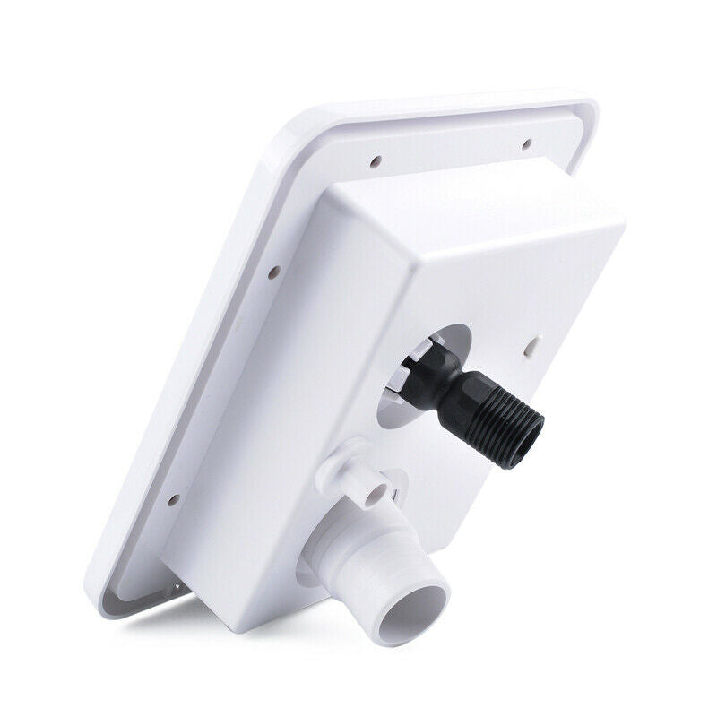 Gravity City Fresh Water Inlet Fill Dish Hatch Lock RV Trailer Camper W/ 2 Keys