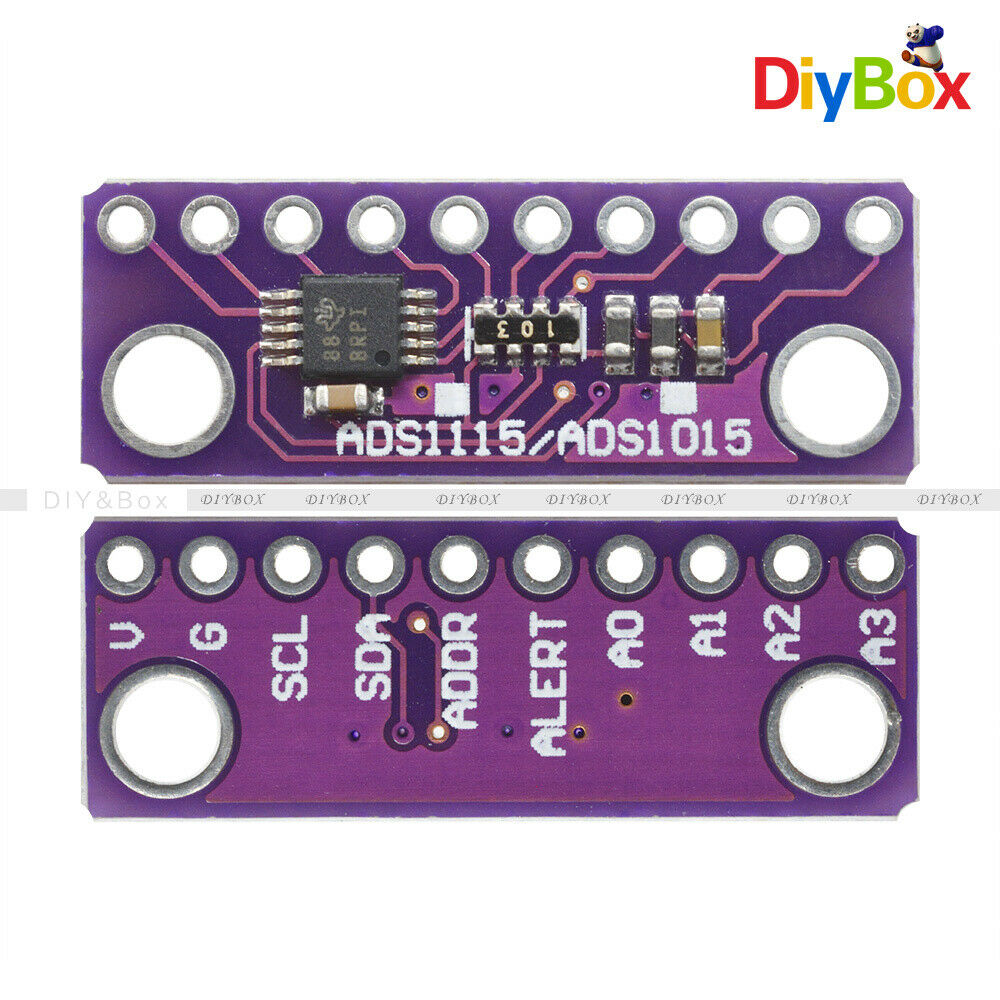 12 Bit I2C 4 CH ADS1115/ADS1015 Module ADC Development Board for Arduino