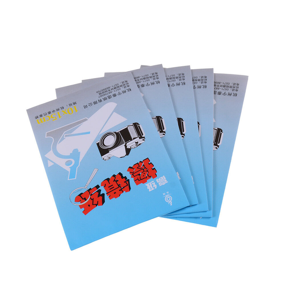 50 Sheets Soft Camera Lens Optics Tissue Cleaning Clean Paper Wipes Booklet   SJ