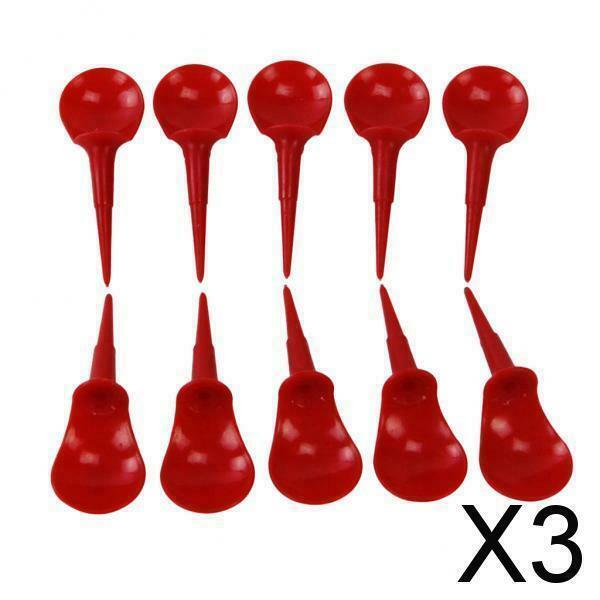 3X 10x   Plastic   Red   Chair   Golf   Tee   Outdoor   Golf   Ball   Holder