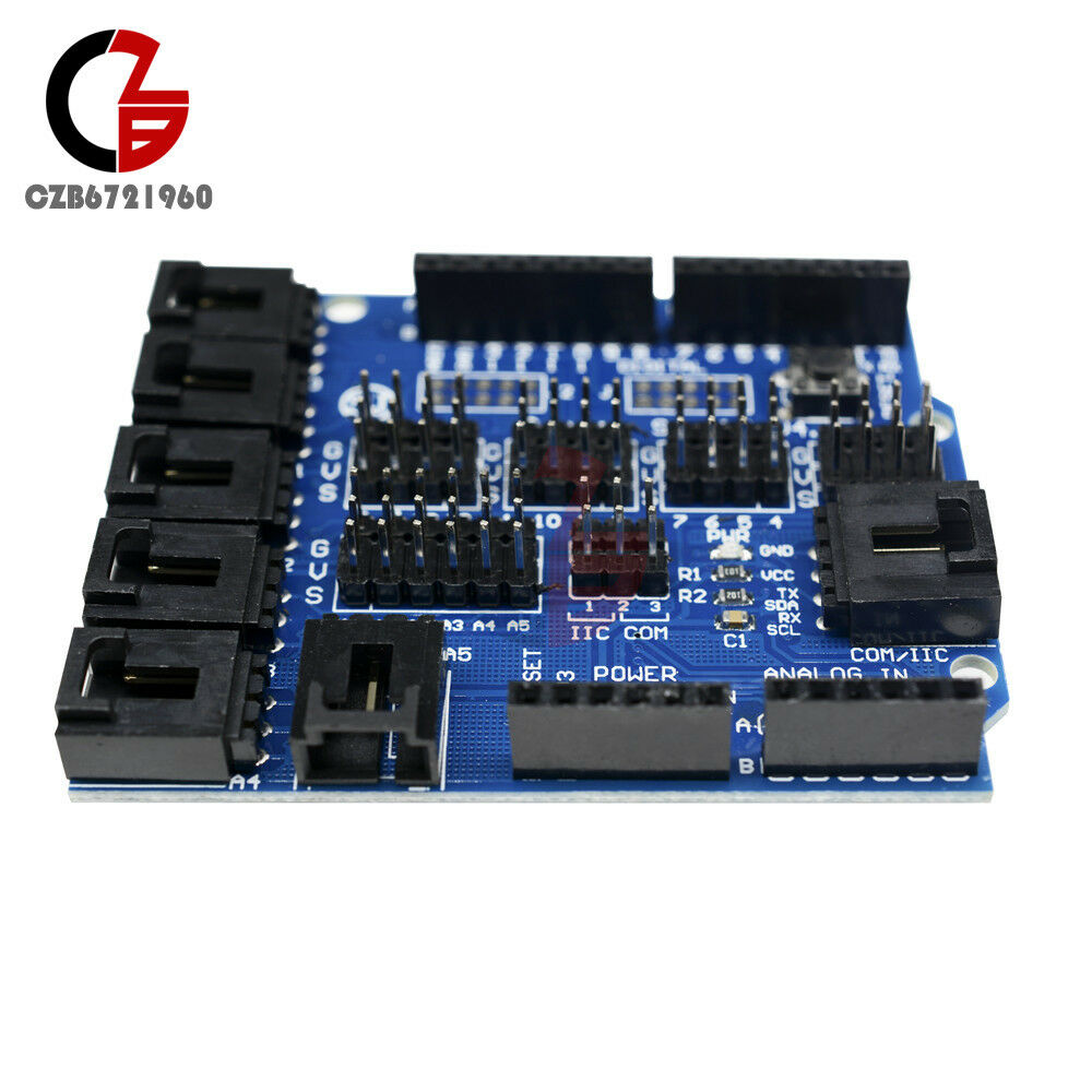 Sensor Shield V4 Digital Analog Module For Arduino Duemilanove / UNO