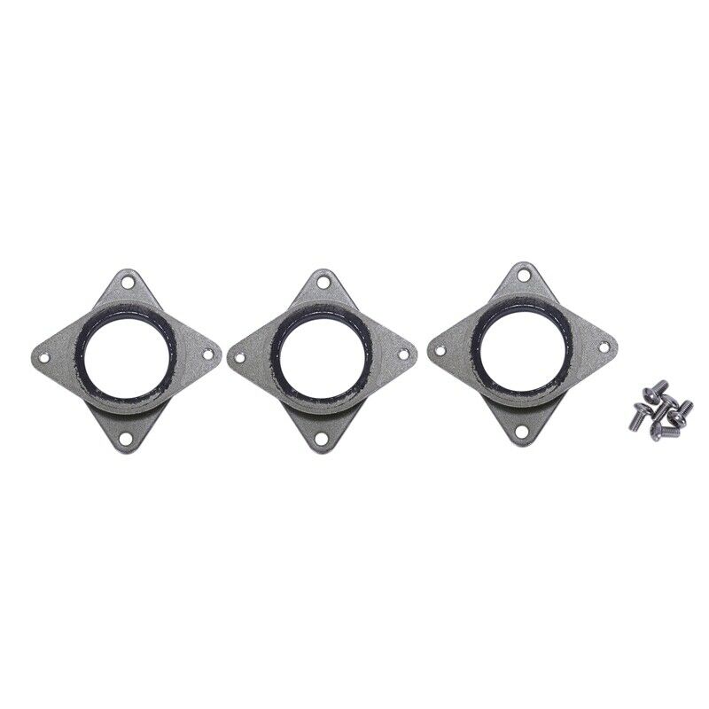 Upgraded NEMA 17 Stepper Steel and Rubber Vibration Dampers with M3 Screw -CNCV1