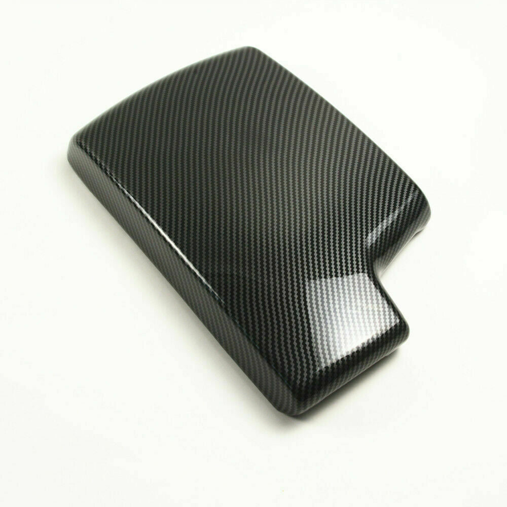 Carbon Fiber Armrest Center Console Cover For BMW 3-series E90 E91 E92 E93 06-12