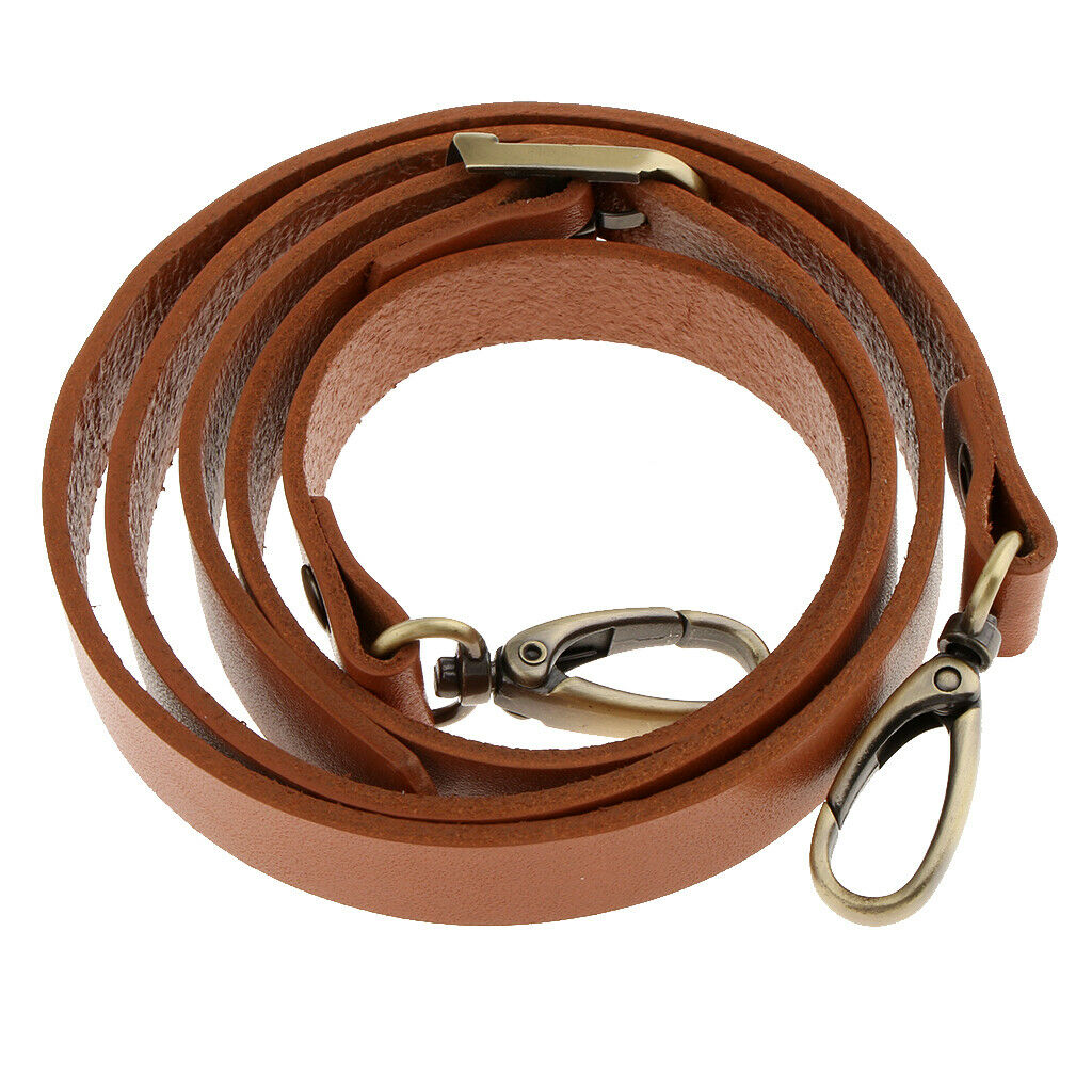 2pcs Adjustable  Leather Shoulder Bag Strap Handle Replacement