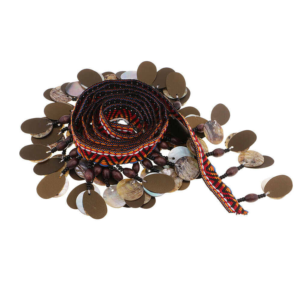 1 Yard Sequins Shell Beads Tassel Fringe Trim Sewing Embellishment for Craft