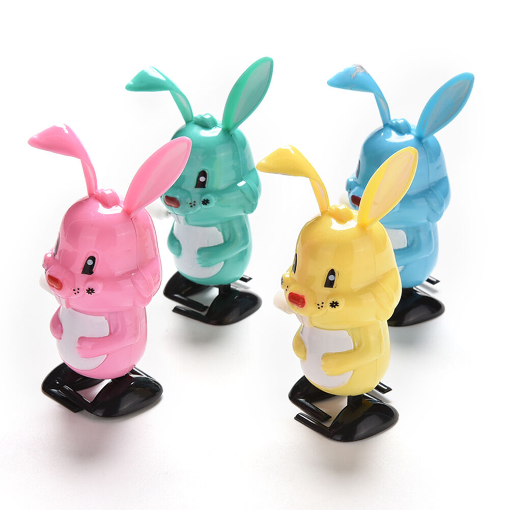 Wind up Rabbit Colorful Funny Somersault Walking Clockwork Kids Chil.l8