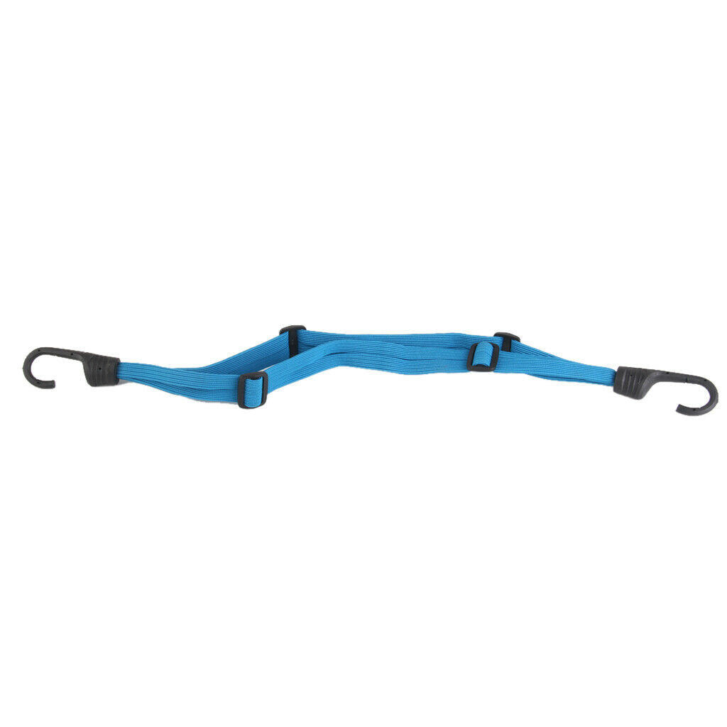 Motorcycle Retractable Strength Helmet Elastic Band Rope And Hooks