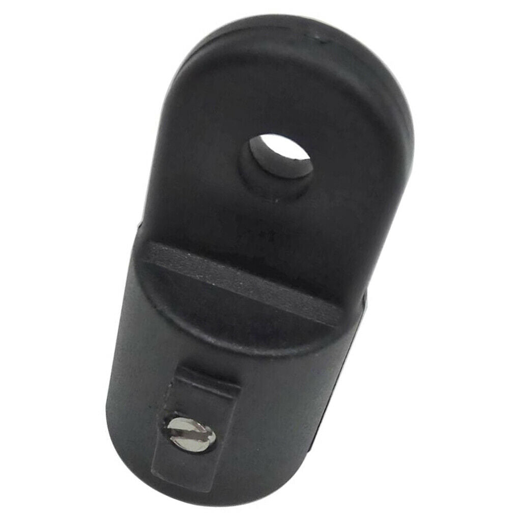 Boat Bimini Fittings Top Cover   Eye End Nylon Black (Outside Version for
