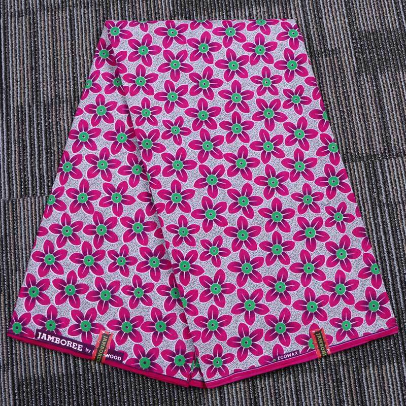 Thin Plain Polyester Printing Cloth Small Floral Fabric Sewing Garment Material