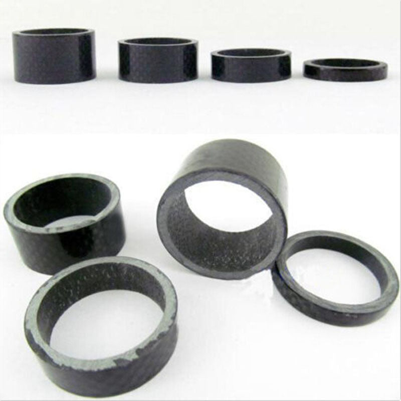 1set Carbon Fiber Headset Fork 5,10,15,20mm Washer Spacer 1 1/8 Stem Bike P1 SJ