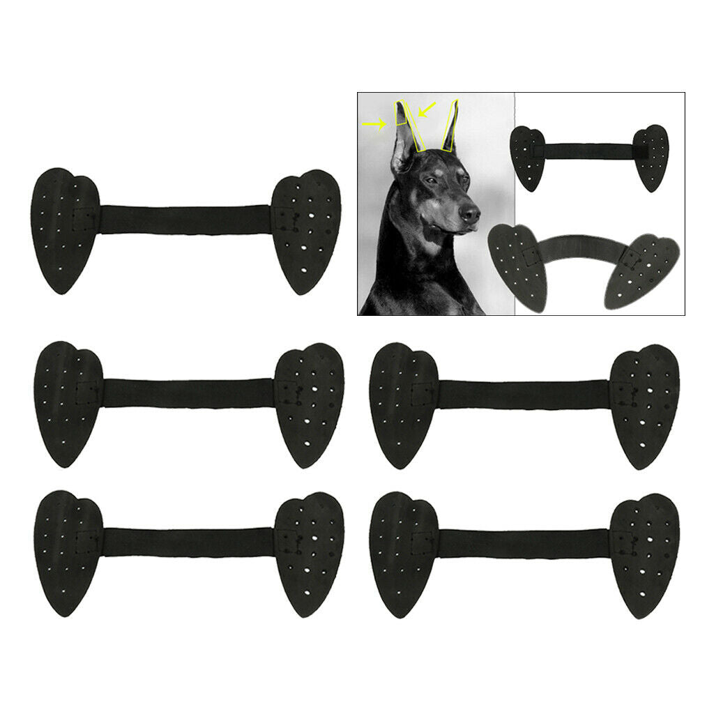Set of 5 Plastic Dog Ear Care Tools For German Shepherd Dog Great Dane