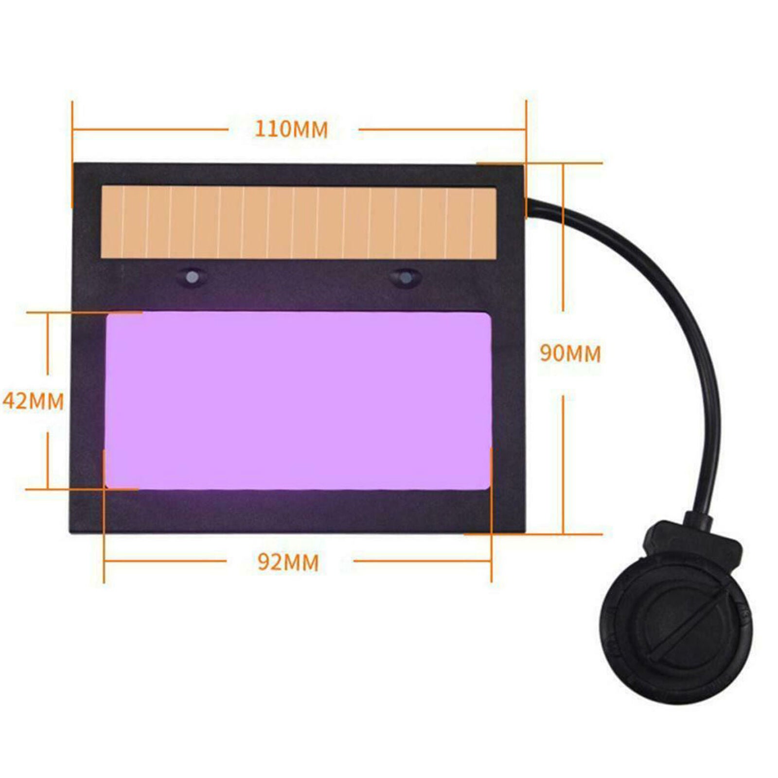 Solar Auto Darkening Filter Lens Welding Helmet Glasses Replacement Lens New